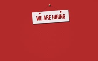 we are hiring sign